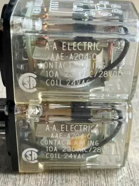 AAE-A204-0 A-A ELECTRIC Relays Pin #2