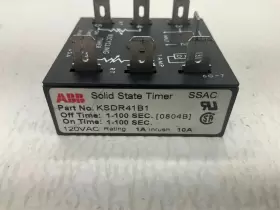KSDR41B1 ABB Vac Solid Timer Relay Sec Delay Tsc #2
