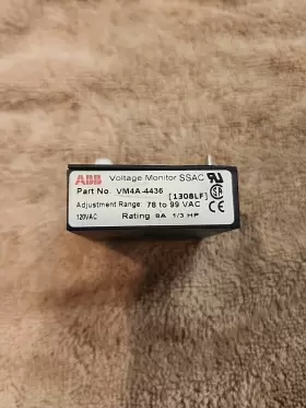 VM4A-4436 ABB Voltage Monitor Rating #2