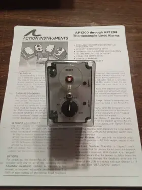 1201-6476S ACTION Pak Set Point Temperature Control Relay