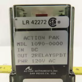 1090-0000 ACTION INSTRUMENTS Pak Relay Spdt Limit Alarm #3