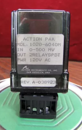 1020-6040M ACTION PAK Setpoint Relay Socket #2
