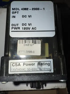 4382-2000-1 ACTION PAK Field Configurable Isolater Plug Nos