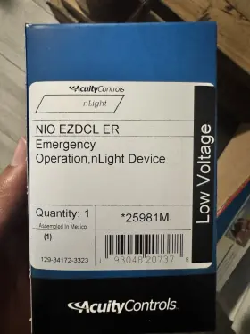 25981M ACUITY Nlight Nio Ezdcl Er Emergency Operation Device