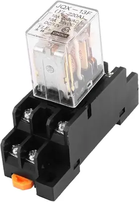 Aexit 181212c40058 Dc12v 10a Relays Coil 8 Pin Dpdt Electromagnetic Power Relay W Accessory P