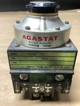 2412AB AGASTAT Timing Delay Relay #2