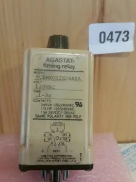 SCBRXO22XXAAXA AGASTAT Pin Timer Relay Sec