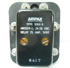 AN3324-1 AIRPAX Relay Vdc Alt Amp