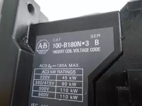 100-B180NH3 ALLEN-BRADLEY Contactor Coil #2
