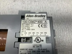 100-C09Z ALLEN BRADLEY Starter Vdc Tsc #2