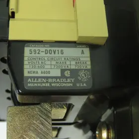 592-D0V16 ALLEN BRADLEY Overload Relay Nema #2