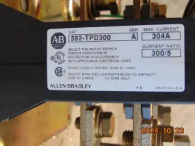 592-TPD300 ALLEN-BRADLEY Overload Relay #2