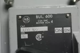 600-N22 ALLEN-BRADLEY Manual Starter Switch #2