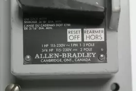600-N22 ALLEN-BRADLEY Manual Starter Switch #3