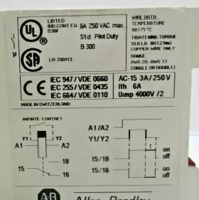 700-FS26AU24 ALLEN-BRADLEY Timing Relay Inpot Ac #3