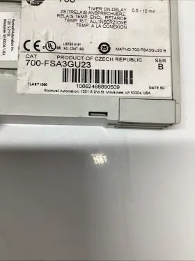 700-FSA3GU23 ALLEN-BRADLEY Timing Relay Module