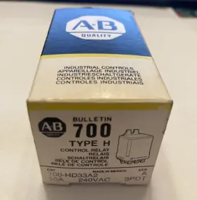 700-HD33A2 ALLEN-BRADLEY Relay Pole Double Throw