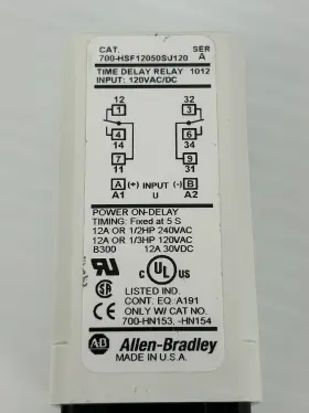 700-HSF12050SU120 ALLEN-BRADLEY Delay Relay #2