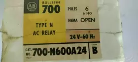 N600A24 ALLEN BRADLEY Ac Relay Poles