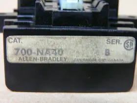 700-NA40 ALLEN BRADLEY Front Deck #3
