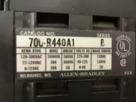 700-R440A1 ALLEN-BRADLEY Ac Relay Contacts #2