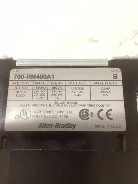 700-RM400A1 ALLEN-BRADLEY Latching Relay