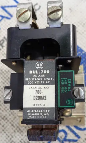 700D200A2 ALLEN-BRADLEY Control Relay Volts Ac