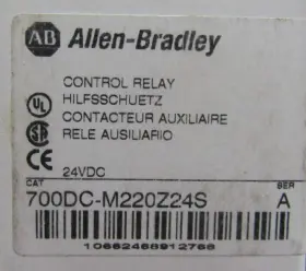 700DC-M220Z24S ALLEN-BRADLEY Vdc Control Relay #2