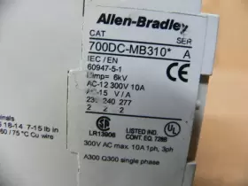 700DC-MB310J ALLEN BRADLEY Control Relay Vdc Volt Amp #3