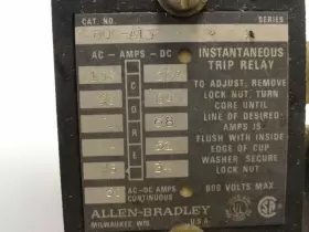 809-A13E ALLEN-BRADLEY Trip Relay Lug #2