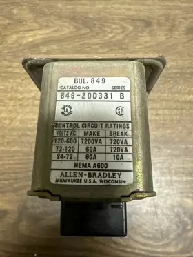 849-ZOD331 ALLEN-BRADLEY Pneumatic Timing Relay #2