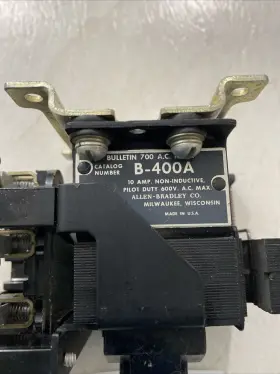 B-400A ALLEN-BRADLEY Ac Amp Relay #2