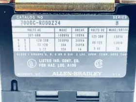 700DC-R000Z24 ALLEN BRADLEY Cutler Hammer Siemens Power Relay #2