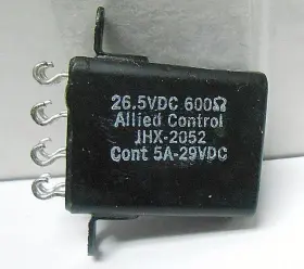 JHX-2052 ALLIED CONTROLS Relay Vdc Vac Hooks