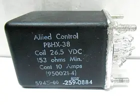 PBHX-38 ALLIED CONTROLS Relay Vdc
