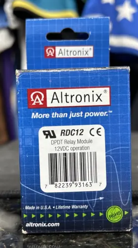 RDC12 ALTRONIX Box Relay Module Contacts