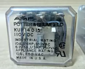 KUP14D15 AMF POTTER BRUMFIELD Vdc Pin Relay #2
