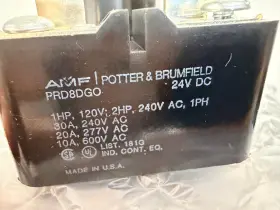 PRD7DGO AMF Potter Brumfield Relay Vdc Amp
