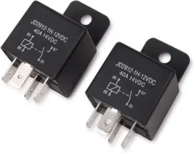 Amp 2c05-12v Ehdis Car Relay 4 Pin 12v 40amp Spst Model No. Jd2912-1h-12vdc 40a 14vdc Auto