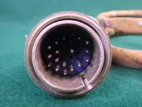 AN3106B-2 AMPHENOL Patch Cord Round Plug Pin Cannon Military #3