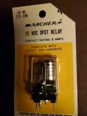 275-206 ARCHER Relay Contacts Cat