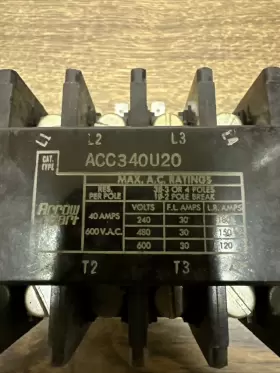 ACC340U20 ARROW HART Magnetic Contactor Relay #2