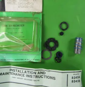 100-424 ASCO Hat Solenoid Spare Nos Kit