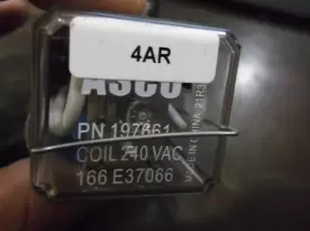 197661 ASCO Coil Vac Base #3