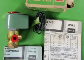 8262B252 ASCO Hat Solenoid Valve Nos Pressure
