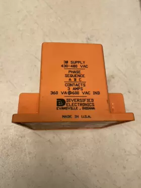 SLJ-440-ALE ATC DIVERSIFIED ELECTRONICS Phase Monitor Relay #3