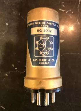 HGP1002 AUTOMATIC ELECTRIC Mercury Wetted Contact Relay Clare