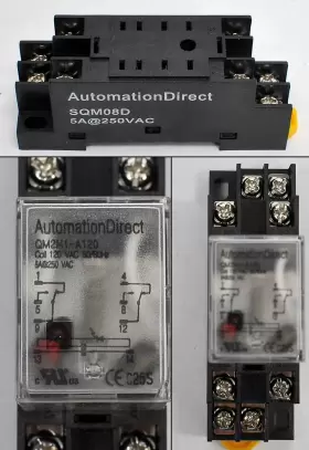 QM2N1-A120 AUTOMATION DIRECT Relays Coils Bases #3