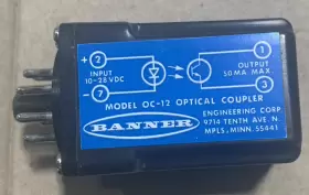 OC-12 BANNER ENGINEERING Relay Optical Coupler