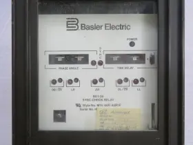 BE1-25 BASLER ELECTRIC Sync Check Relay #2